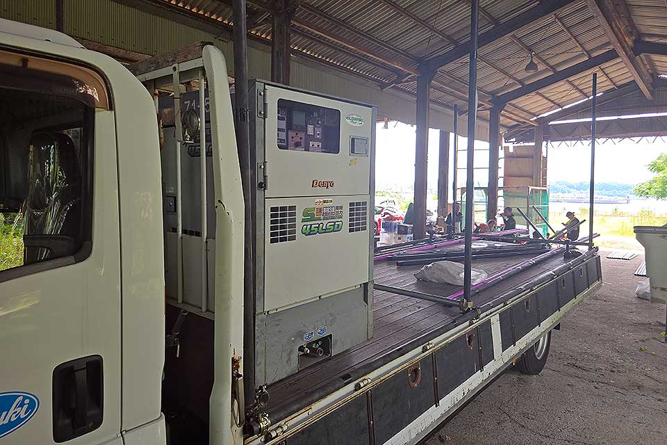 地方車作業